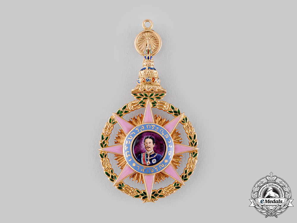 thailand,_kingdom._a_most_illustrious_order_of_chula_chom_klao_in_gold,_iii_class_officer_m19_18139