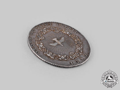 france,_kingdom._a1740_order_of_the_holy_spirit_commemorative_coin_m19_18199