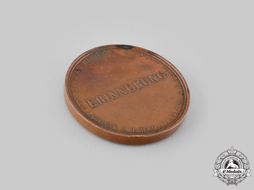 prussia,_kingdom._an1840_medallion_for_the_guard_corps_by_heinrich_franz_brandt_m19_18216