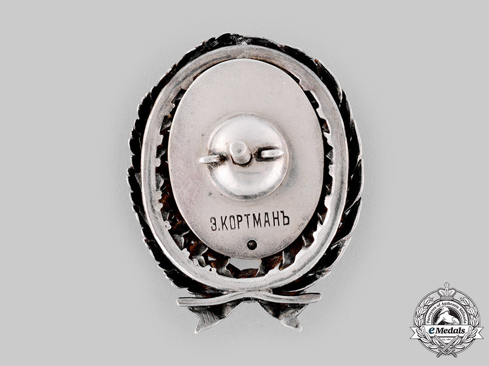 russia,_imperial._an_imperial_nicholas_military_academy_graduation_badge,_by_kortman,_c._m19_18264