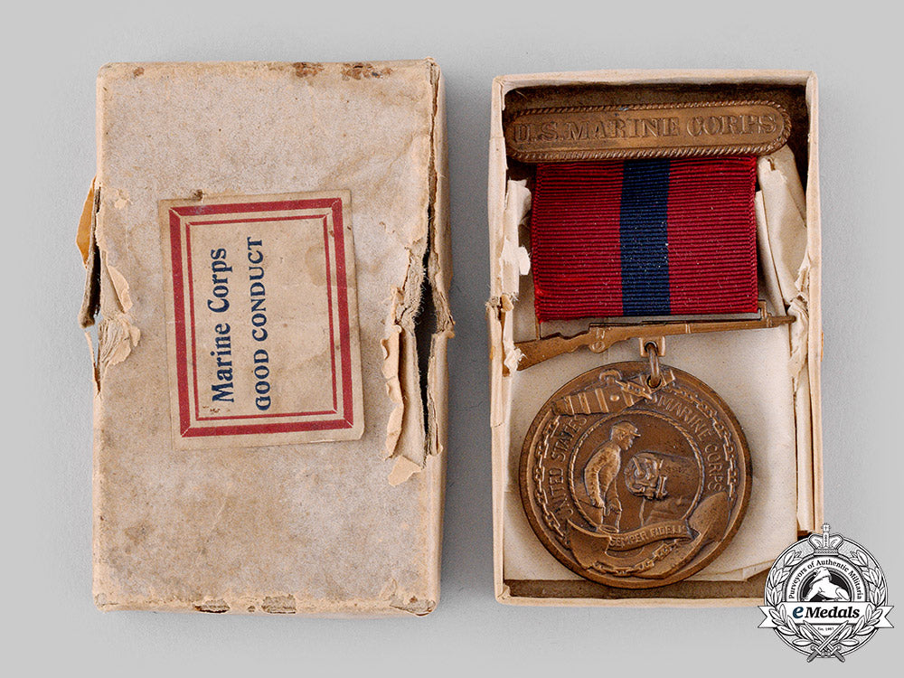 united_states._a_marine_corps_good_conduct_medal_to_ernest_f._mitchell,_with_case_m19_18317