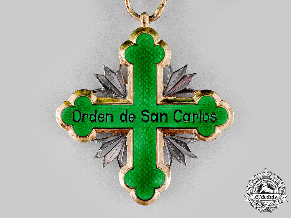 colombia,_republic._an_order_of_san_carlos,_grand_cross_with_case,_by_meco,_c.1980_m19_18428_1_1
