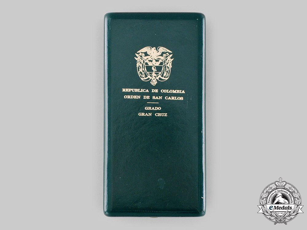 colombia,_republic._an_order_of_san_carlos,_grand_cross_with_case,_by_meco,_c.1980_m19_18434_1_1