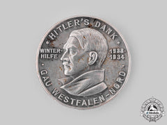 Germany, Third Reich. A 1933-1934 Winterhilfswerk Campaign Donor’s Appreciation Badge By Paulmann & Crone