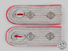Germany, Heer. A Set Of Panzer Hauptmann’s Shoulder Boards
