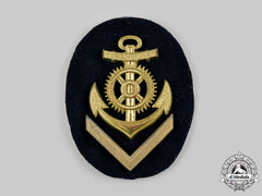 Germany, Kriegsmarine. An Em/Nco’s Engine Mechanic Specialist Insignia