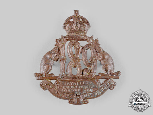 canada,_cef._a189_th_infantry_battalion"_canadiens_français"_cap_badge,_c.1916_m19_18619
