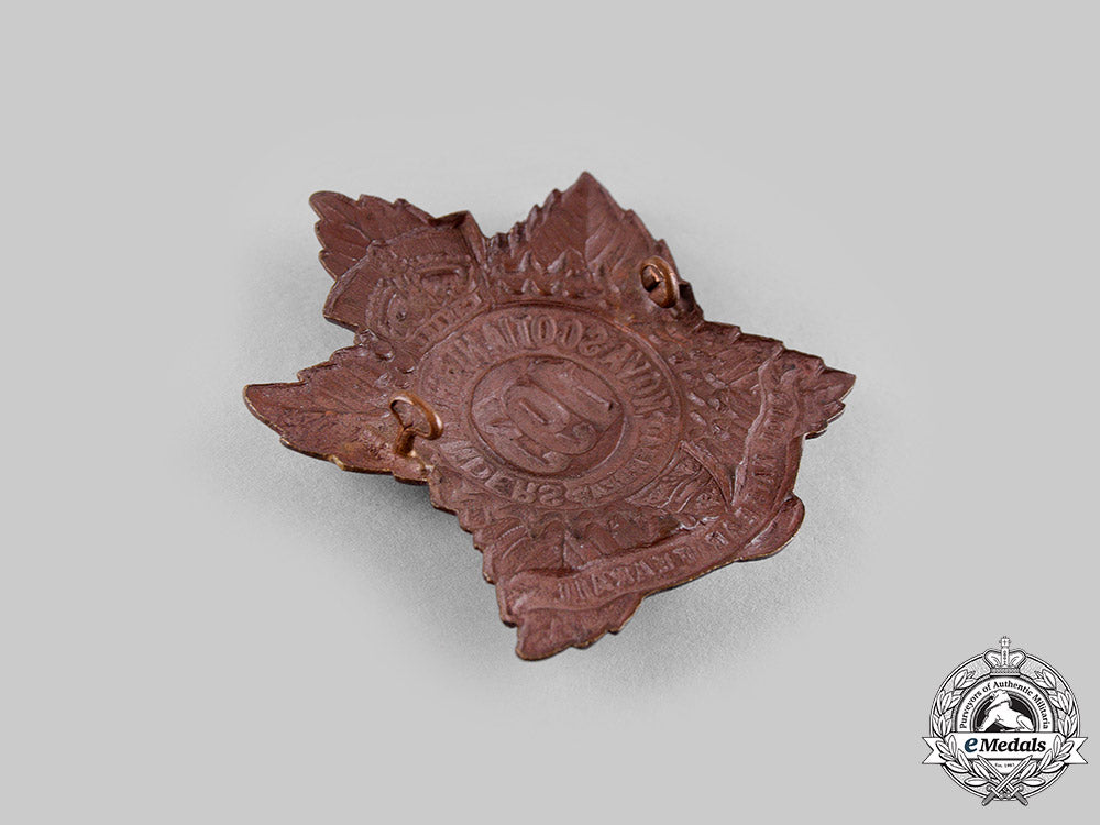 canada,_cef._a193_rd_infantry_battalion"_nova_scotia_highlanders"_glengarry_badge,_c.1916_m19_18630