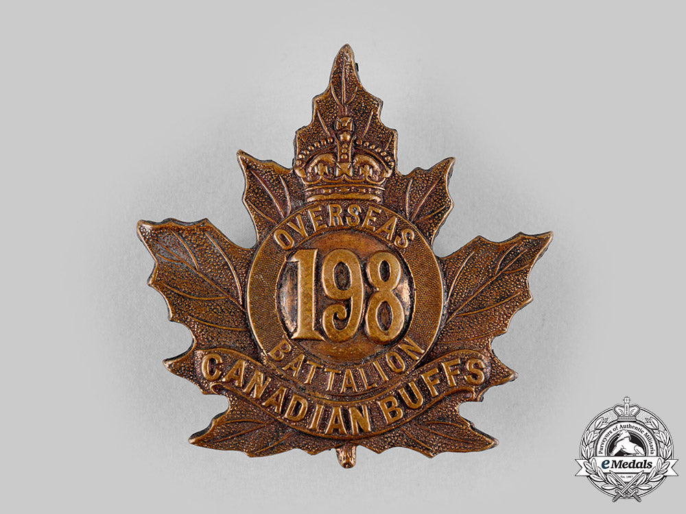 canada,_cef._a198_th_infantry_battalion_cap_badge,_by_ellis&_co.,_c.1916_m19_18640