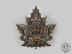 Canada, Cef. A 201St Infantry Battalion "Toronto Light Infantry" Cap Badge, C.1916