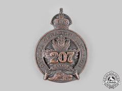 Canada, Cef. A 207Th Infantry Battalion "Ottawa And Carleton Overseas Battalion" Cap Badge, C.1916