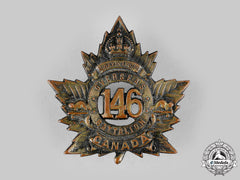 Canada, Cef. A 146Th Infantry Battalion Cap Badge, C.1915