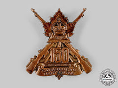Canada, Cef. A 150Th Infantry Battalion "150Th Carabiniers Mont Royal" Cap Badge, C.1915