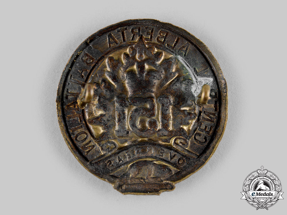 canada,_cef._a151_st_infantry_battalion"151_st_central_alberta_battalion"_cap_badge,_c.1915_m19_18677_1