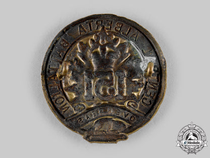 canada,_cef._a151_st_infantry_battalion"151_st_central_alberta_battalion"_cap_badge,_c.1915_m19_18677_1
