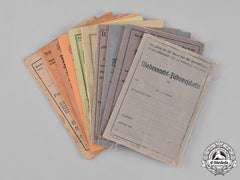 Germany. A Group Of Second War Period Identity Documents