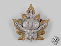 Canada, Cef. A 160Th Infantry Battalion "Bruce Battalion" Officer's Cap Badge, C.1915