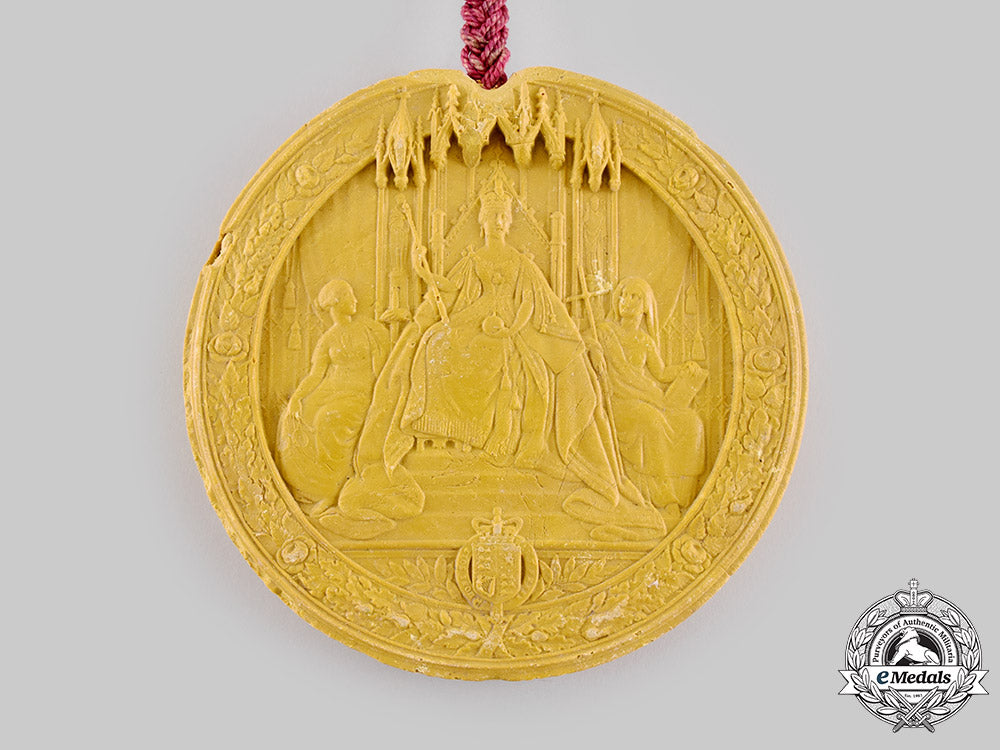 united_kingdom._a_patent_of_invention_with_great_seal_of_the_realm_to_joseph_eccles,_march1860_m19_18803