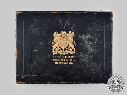 united_kingdom._a_patent_of_invention_with_great_seal_of_the_realm_to_joseph_eccles,_march1860_m19_18808