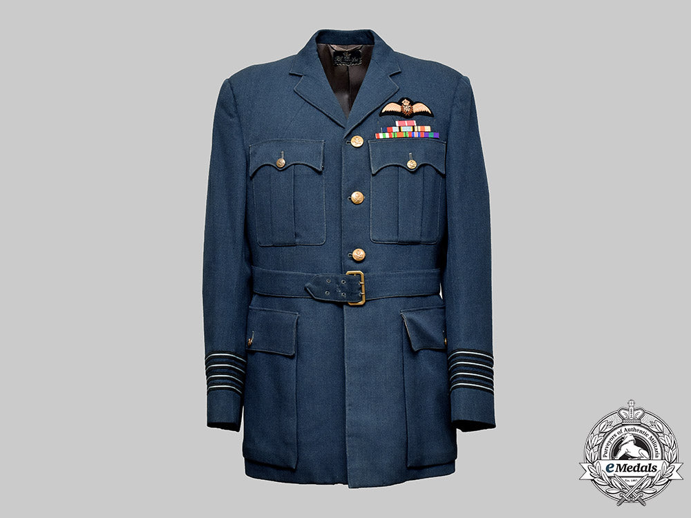 united_kingdom._the_raf_service_tunic_of_wing_commander/_group_captain_edward_john_holden,_mbe_m19_18813