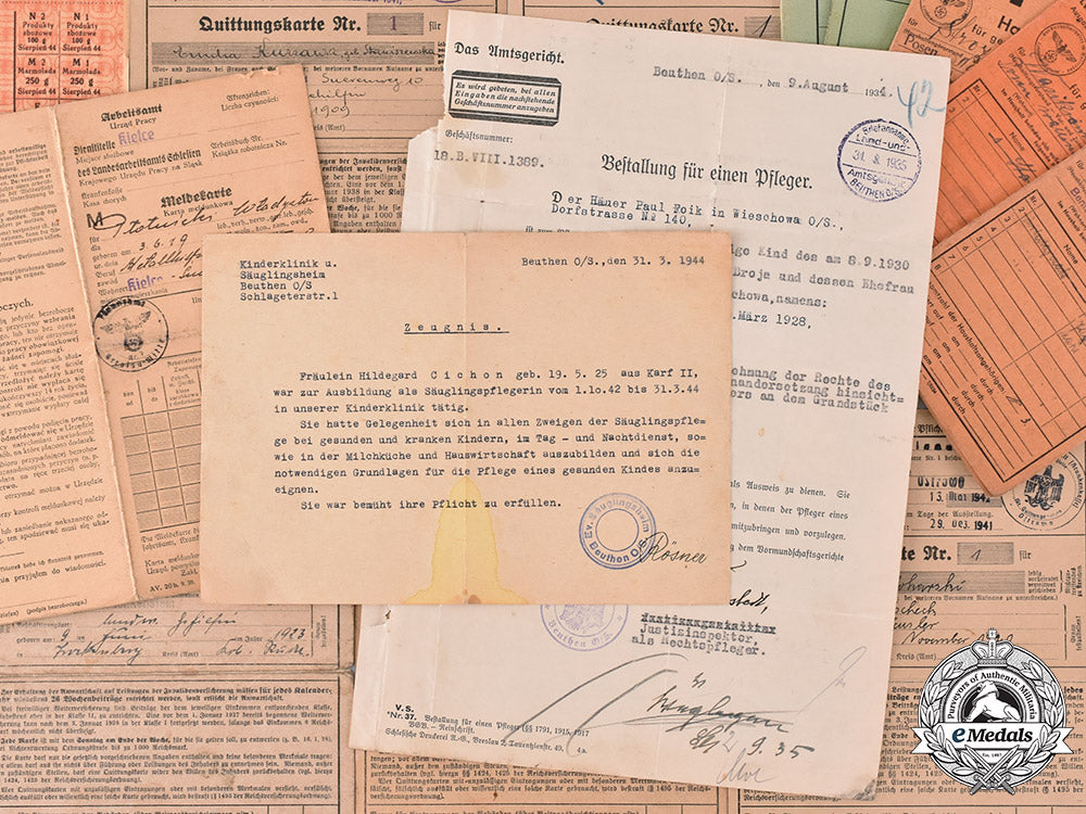 germany,_third_reich._a_group_of_various_second_war_period_documents_m19_1883