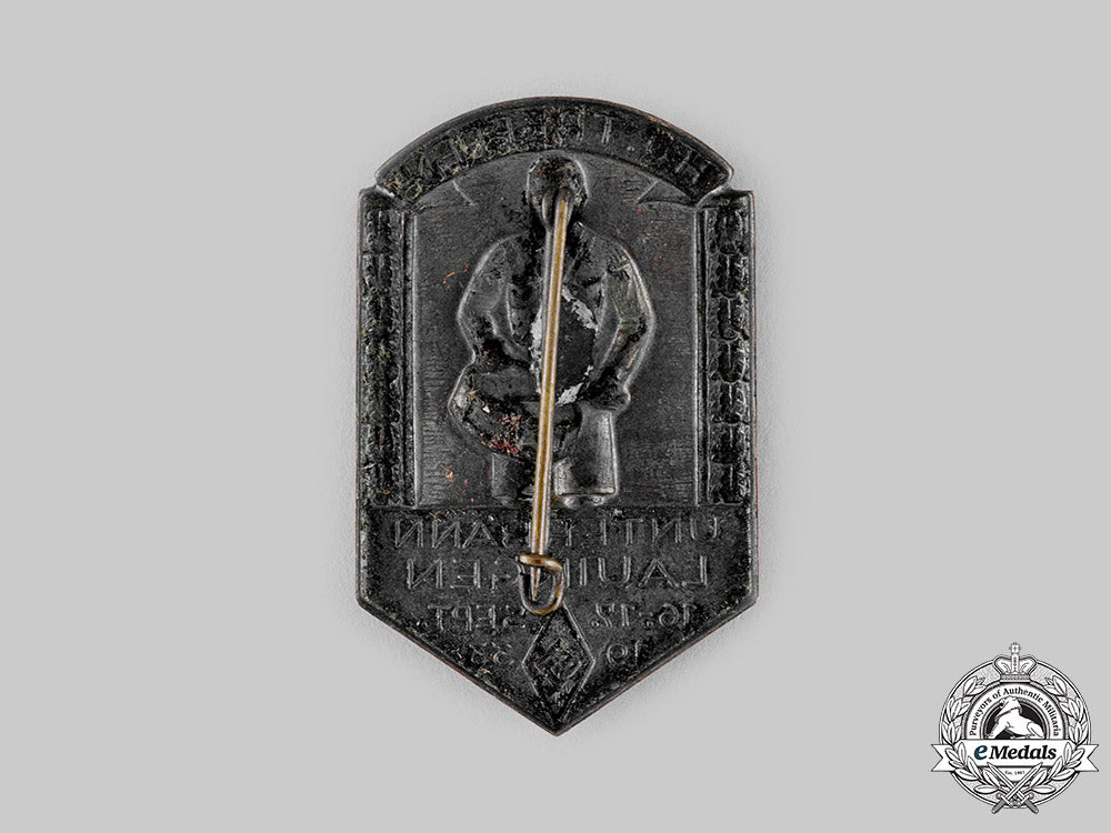 germany,_hj._a1933_lauingen_meeting_badge_m19_18941