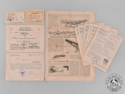 germany,_third_reich._a_group_of_various_second_war_period_documents_m19_1896