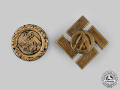 Germany, Third Reich. A Pair Of Commemorative Badges