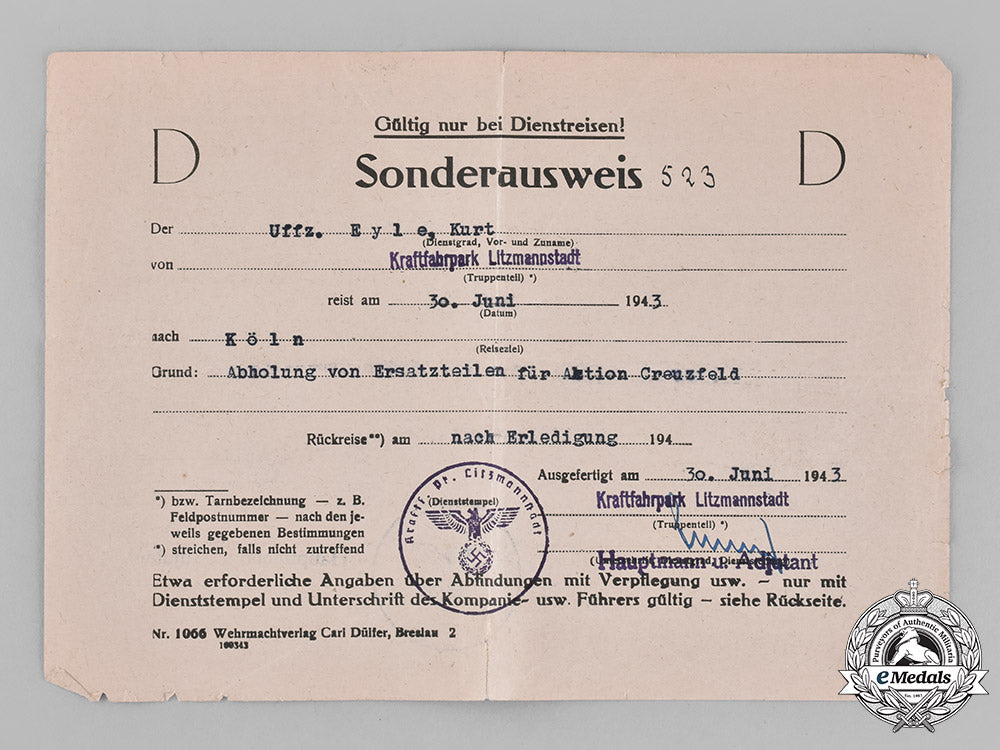 germany,_third_reich._a_group_of_various_second_war_period_documents_m19_1897