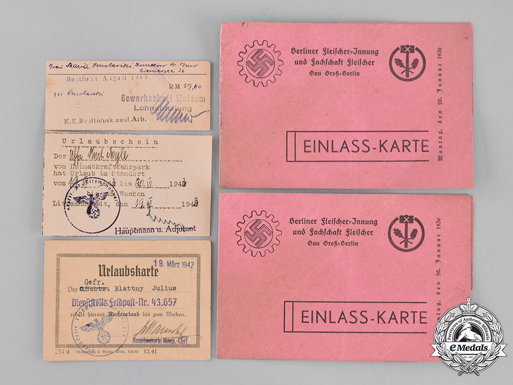 germany,_third_reich._a_group_of_various_second_war_period_documents_m19_1901