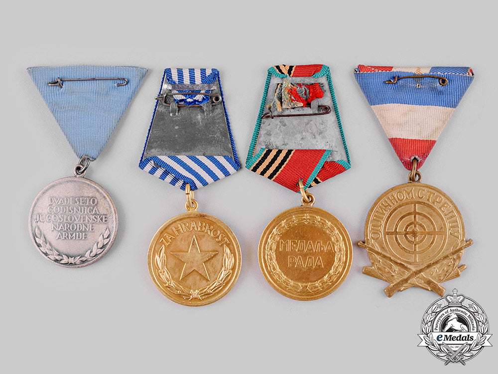 yugoslavia,_socialist_federal_republic._four_medals&_awards_m19_19014
