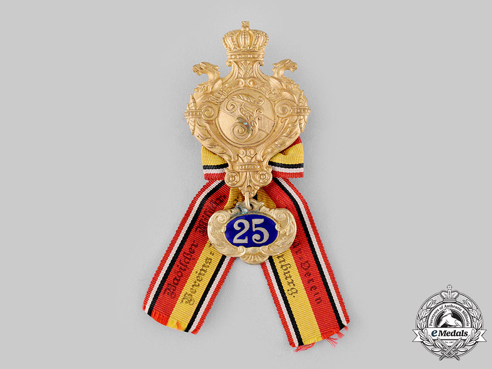 baden,_grand_duchy._a_baden_veterans_association25-_year_membership_badge_m19_19076_1