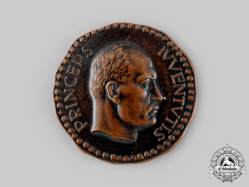 italy,_kingdom._a_tenth_year_fascist_university_groups(_guf)_littoriali_medal_m19_19392