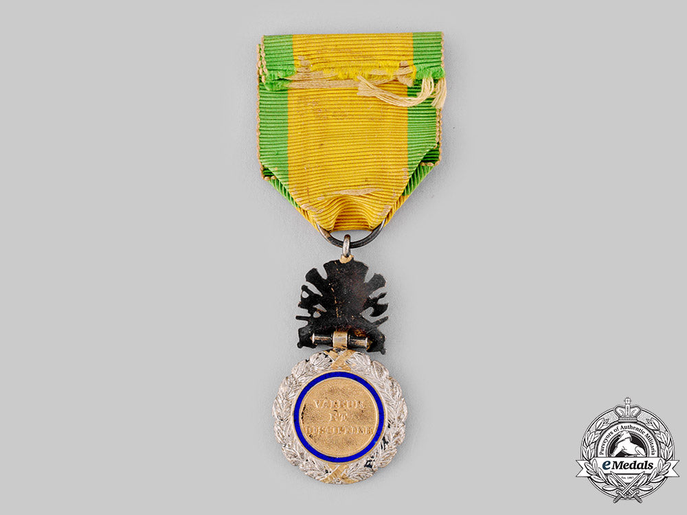 france,_iii_republic._a_military_medal,_type_iii_with_uniface_trophy-_of-_arms_m19_19408_1