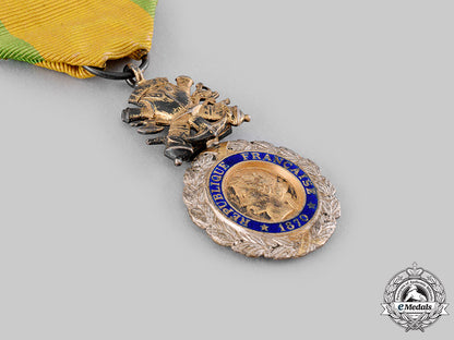 france,_iii_republic._a_military_medal,_type_iii_with_uniface_trophy-_of-_arms_m19_19409_1