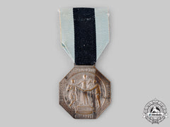 France, Iii Republic. A National Federation Of Combatants Reinsurance Merit Medal