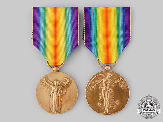 belgium,_kingdom;_france,_third_republic._two_first_war_victory_medals_m19_19425