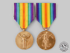 Belgium, Kingdom; France, Third Republic. Two First War Victory Medals