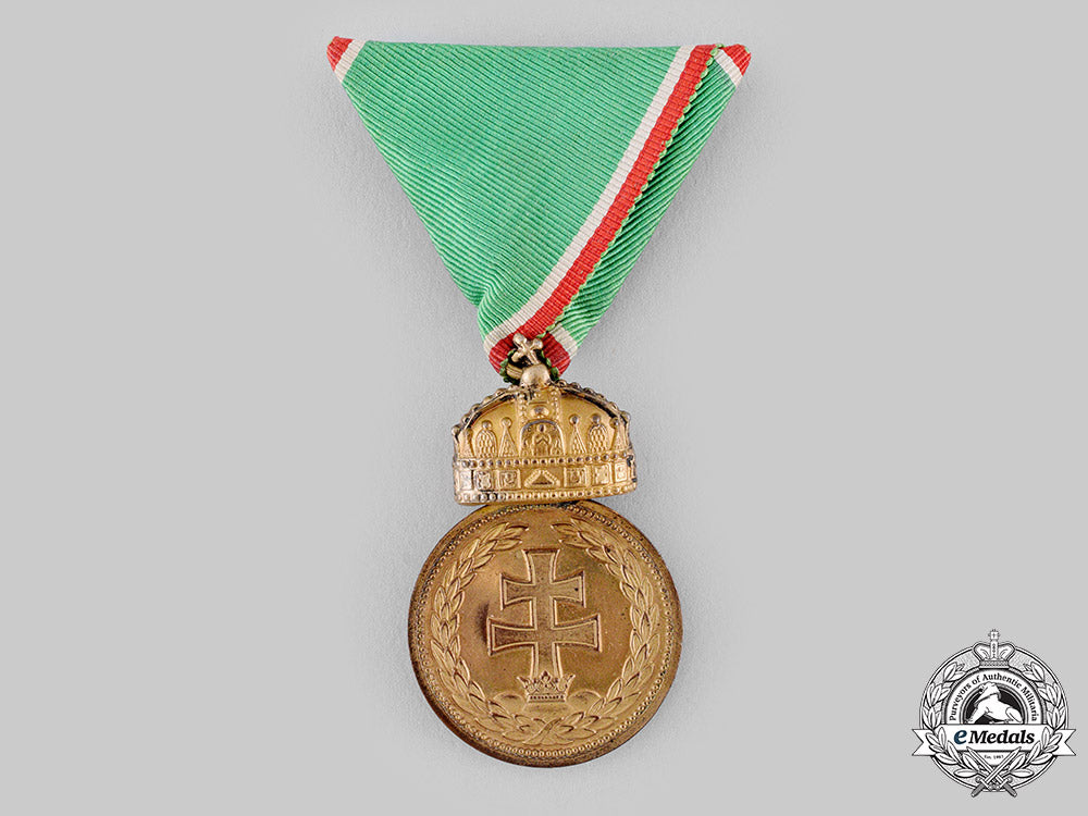 hungary,_kingdom._a_signum_laudis_medal_with_the_holy_crown_of_hungary1922,_bronze_grade_m19_19465