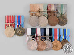 Nepal, Federal Democratic Republic. Three Groups Of Medals