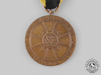 saxe-_meiningen,_duchy._a_medal_for_merit_in_war,_c.1915_m19_19771