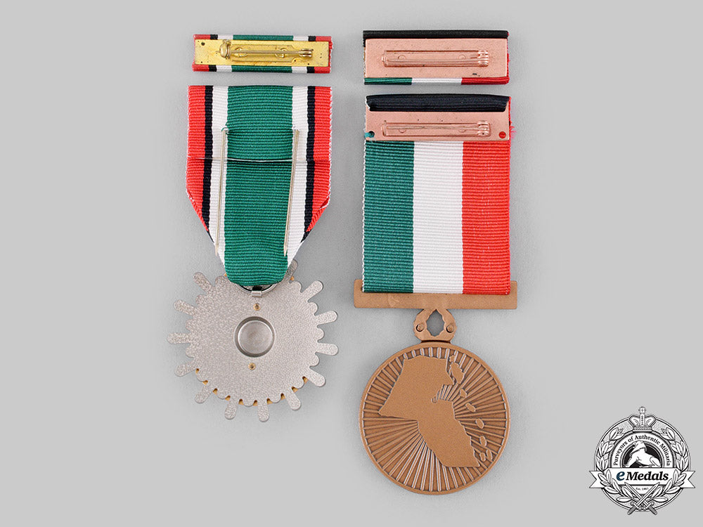 kuwait,_state;_saudi_arabia,_kingdom._two_kuwait_liberation_commemorative_medals1991_m19_19840