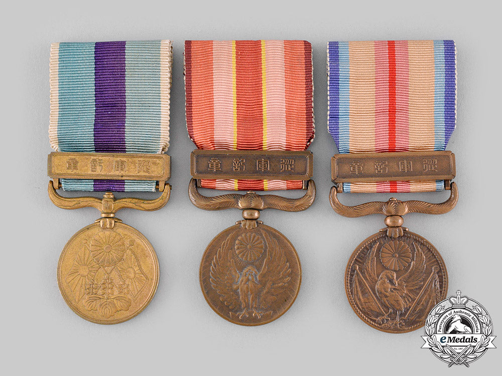 japan,_empire._three_war_medals&_awards_m19_19865