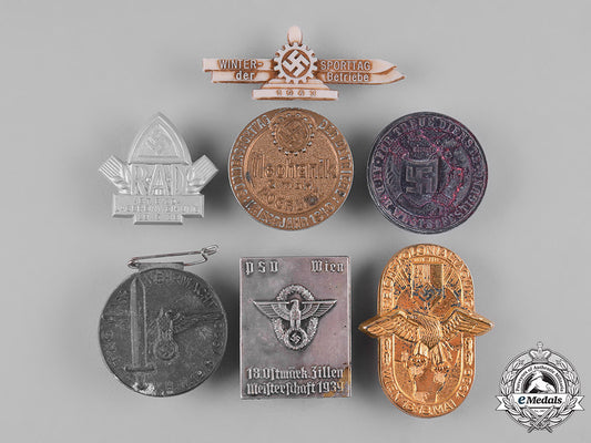 germany,_third_reich._a_lot_of_third_reich_period_badges_m19_1995