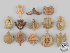 United Kingdom. A Lot Of Thirteen Regimental Badges