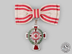 Austria, Imperial. An Order Of The Red Cross, Ii Class Cross With War Decoration, Ladies Issue (Rothe Copy)
