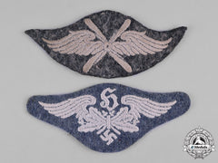 Germany, Luftwaffe. A Pair Of Luftwaffe Specialist Arm Patches
