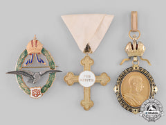 Austria, Imperial. A Lot Of Three Badges & Decorations (Collectors Copies)