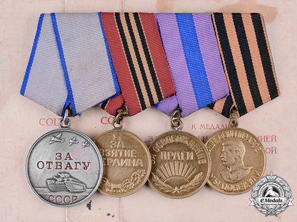 russia,_soviet_union._a_bravery_medal_group,_to_private_popadenko_vasiliy_mikhaylovich,1_st_ukrainian_front_m19_20102