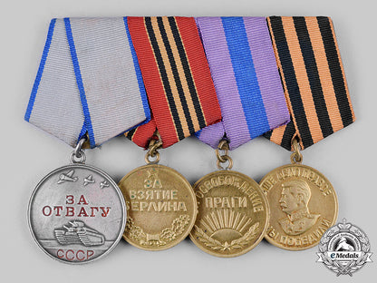 russia,_soviet_union._a_bravery_medal_group,_to_private_popadenko_vasiliy_mikhaylovich,1_st_ukrainian_front_m19_20103